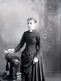 Portrait Prints: Miss Whittington, co Peacheys, Ebernoe, Kirdford