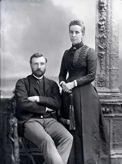 Portrait Prints: Mr and Mrs W Kevis, Margate