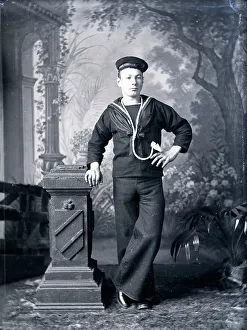 Portrait Prints: Mr Whittington, Balls Cross, Kirdford