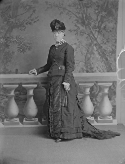 Dress Prints: Mrs M Ricketts, late Laundry, [Petworth] House