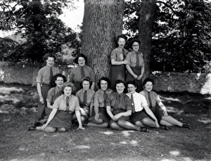 George Garland Prints: NaFI Group No. 3 Camp - about 1944