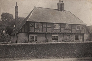 Heritage Prints: Old cottages in Nutbourne, 1905