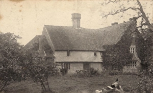 Sussex Prints: An old farm house in Chithurst, 1902