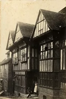 Images Dated 9th October 2012: The old hospital in Rye, 5 November 1892
