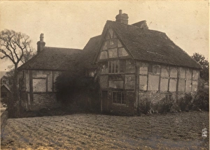 An old house at Glynde, 1908