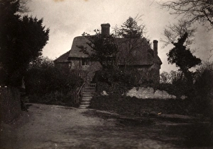 Old House Prints: Old house in Nutbourne, 1909
