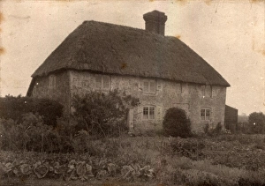 Garden Prints: Old Manor House in Pagham, 1909