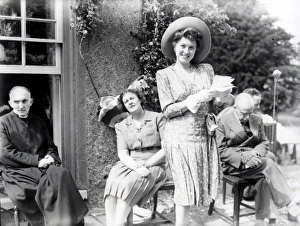 1940s Prints: Operatic Star opens Fete - about 1946