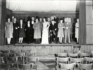 Petworth - Cast of Ghost Train'- August 1944