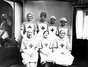Wartime Prints: Petworth First Aid Post Personnel - June 1940