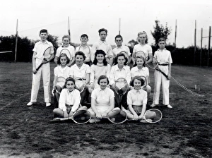 1940s Prints: Petworth Park Lawn Tennis Club, Junior Section - October 1944