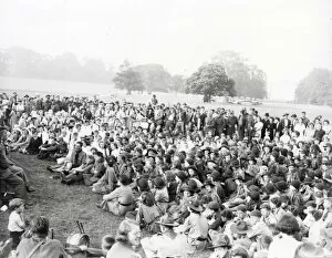 Images Dated 13th April 2015: Petworth Park Youth Rally - July 1943