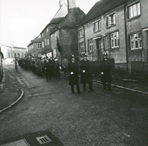 Houses Prints: Petworth Remembrance Sunday, 10 November 1963