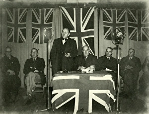 Flag Prints: Petworths Warships Week'Opening - about 1942