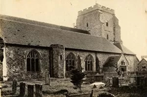 Images Dated 9th October 2012: Pevensey: St Nicholass Church, 23 July 1893