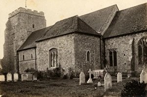 Religion Prints: Pevensey: St Nicholass Church, 23 July 1893