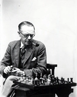 Smoke Prints: The Photographer plays Chess - January 1946