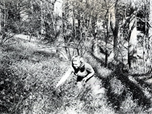 Picking bluebells - May 1946