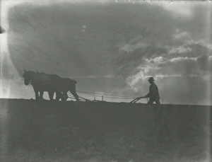 Farmer Prints: Ploughing a La Silhouette