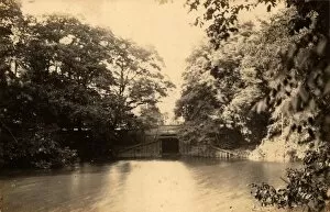 Images Dated 8th October 2012: The mill pond at Barcombe, 26 July 1890