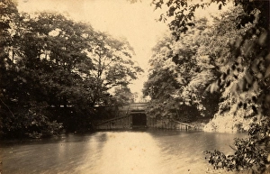 Water Prints: The mill pond at Barcombe, 26 July 1890