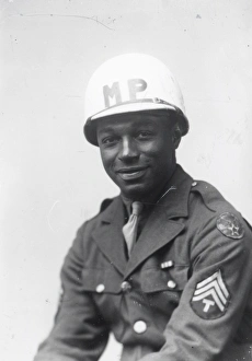 Portrait of a US Army Policeman - May 1944