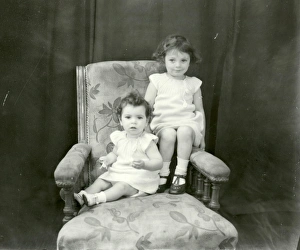 Portrait of two children - August 1940 Portrait of two children - August 1940