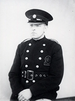 Portrait of a Fireman - about 1941