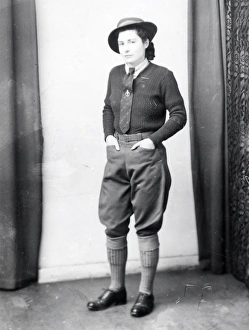 Portrait of a Land Army Girl - 6 Feb 1944