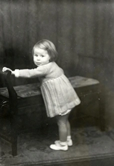 Portrait of a Toddler - December 1939 Portrait of a Toddler - December 1939