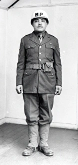 George Garland Prints: Portrait of a United States Military Policeman - May 1944