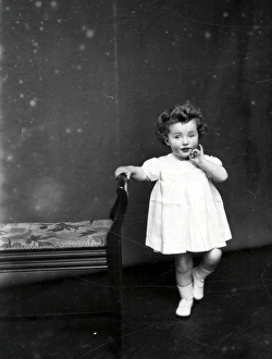 Dress Prints: Portrait of young child - May 1939
