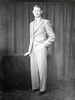 Fashion Prints: Portrait of a young man - January 1940