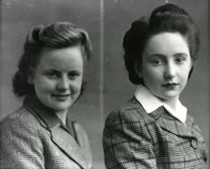 Images Dated 20th April 2015: Portraits of two ladies - July 1944