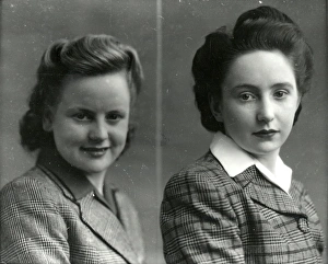 1940s Prints: Portraits of two ladies - July 1944