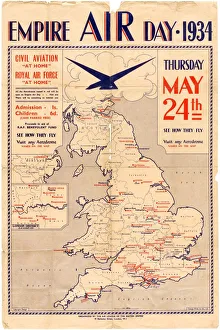 Poster for Empire Air Day, 1934 Poster for Empire Air Day, 1934