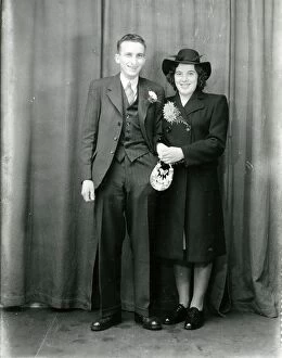 People Collection: Reed - Whittington wedding, January 1945