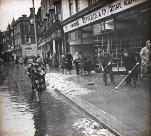 World War Two Prints: Reynolds and Co, High Street, Bognor Regis, February 1943