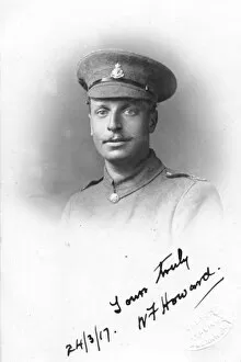 Images Dated 1st August 2014: RSR 16th Battalion, Sussex Yeomanry, Howard portrait