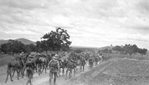 Images Dated 9th September 2014: RSR 2 / 6th Battalion, 6th Royal Sussex on the March, India 1916