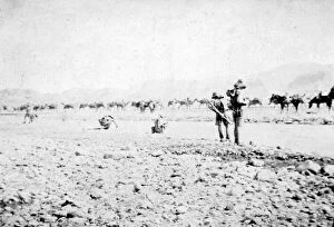 Images Dated 30th September 2014: RSR 2 / 6th Battalion, A drink in Waziristan, North-West Frontier 1917