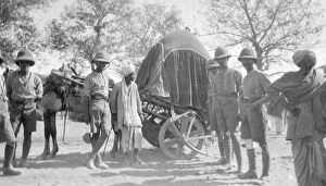 Images Dated 22nd May 2015: RSR 2 / 6th Battalion, Indian Ladys Purdah Cart