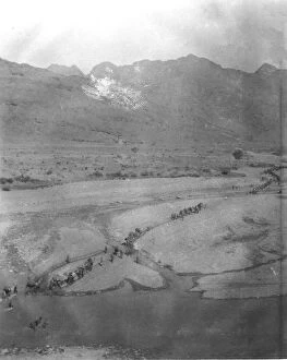 Images Dated 17th July 2015: RSR 2 / 6th Battalion, Troops moving up the Shahur Valley'