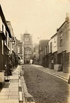 Images Dated 9th October 2012: Rye: Lion Street, 5 September 1890