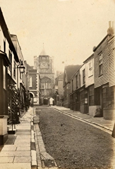 Church Prints: Rye: Lion Street, 5 September 1890