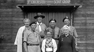 Scout leaders, 5th Chichester (St George s) Scout Group