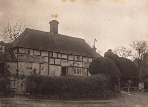 Shortbridge: The Peacock public house, 1908 Shortbridge: The Peacock public house, 1908