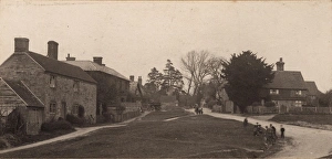 John Fletcher Collection - 'Wanderings In Sussex' Prints: Slaugham village, 1908