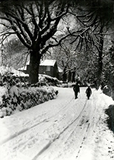 West sussex record office/george garland/snow scene upperton december 1939 West sussex record office/george garland/snow scene upperton december 1939
