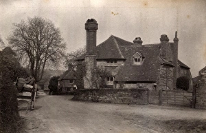 Southwest corner of houses, Fittleworth, 1910
